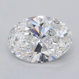 2.04ct Oval Lab Grown Diamond (Colour D, Clarity VVS1, IGI Certified)