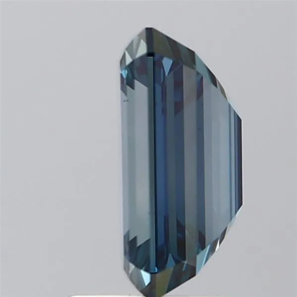 2.05ct Emerald Lab Grown Diamond (Colour Fancy Deep Blue, Clarity VS1, IGI Certified)