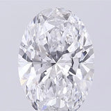 2.06ct Oval Lab Grown Diamond (Colour D, Clarity VVS2, IGI Certified)
