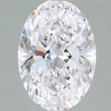 2.06ct Oval Lab Grown Diamond (Colour D, Clarity VVS2, IGI Certified)