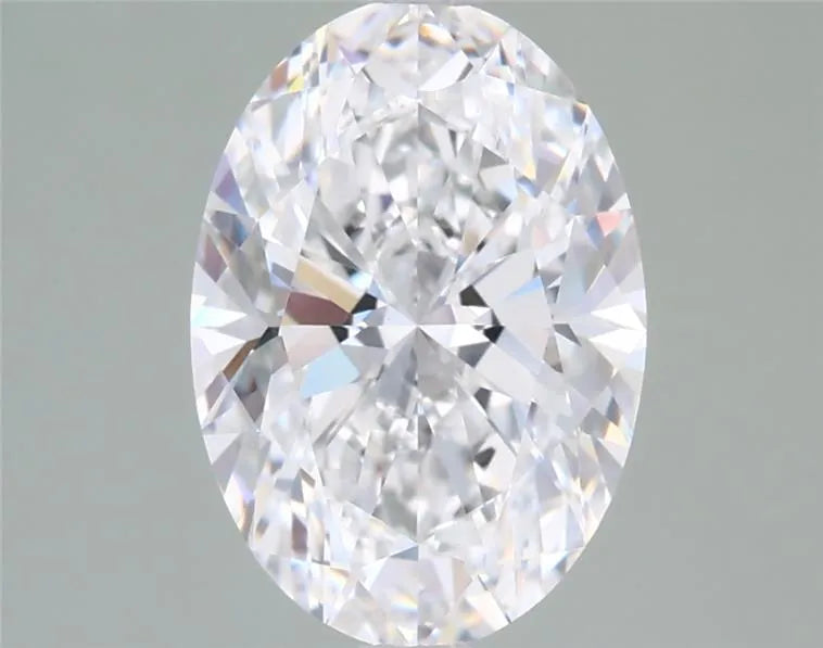 2.06ct Oval Lab Grown Diamond (Colour D, Clarity VVS2, IGI Certified)