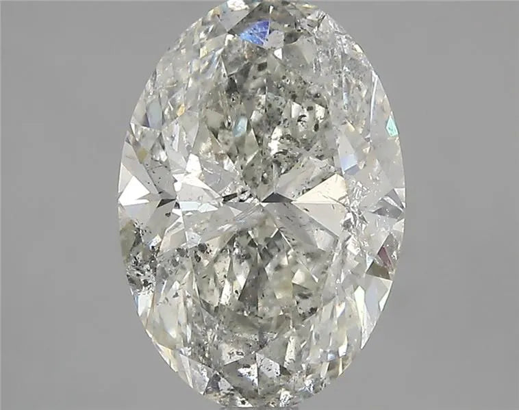 2.06ct Oval Natural Diamond (Colour I, Clarity I1, Cut VG, IGI Certified)