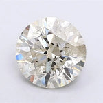 2.06ct Round Natural Diamond (Colour L, Clarity I2, Cut EX, IGI Certified)
