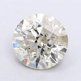 2.06ct Round Natural Diamond (Colour L, Clarity I2, Cut EX, IGI Certified)