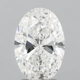 2.08ct Oval Lab Grown Diamond (Colour F, Clarity VVS2, IGI Certified)