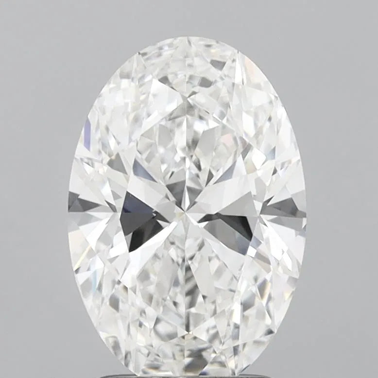 2.08ct Oval Lab Grown Diamond (Colour F, Clarity VVS2, IGI Certified)