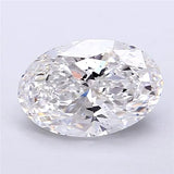 2.09ct Oval Lab Grown Diamond (Colour D, Clarity SI1, IGI Certified)