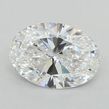 2.09ct Oval Lab Grown Diamond (Colour D, Clarity VVS1, IGI Certified)