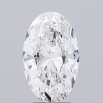 2.09ct Oval Lab Grown Diamond (Colour F, Clarity SI1, IGI Certified)
