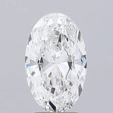 2.09ct Oval Lab Grown Diamond (Colour F, Clarity SI1, IGI Certified)
