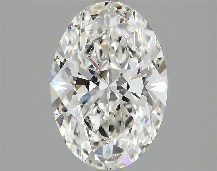 2.09ct Oval Lab Grown Diamond (Colour F, Clarity VVS2, IGI Certified)