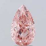 2.09ct Pear Lab Grown Diamond (Colour Fancy Vivid Pink, Clarity VS1, IGI Certified)