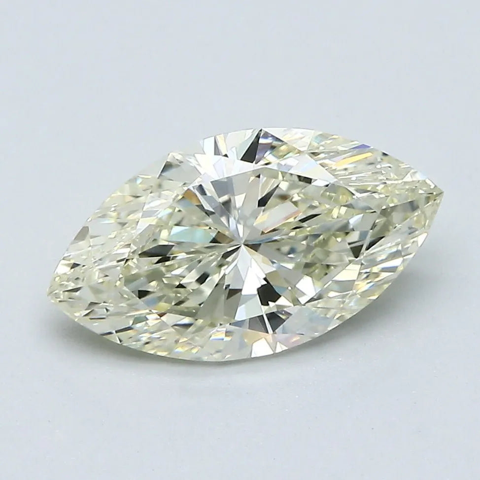 2.10ct Marquise Natural Diamond (Colour M, Clarity VVS2, GIA Certified)