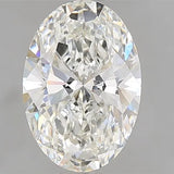 2.10ct Oval Lab Grown Diamond (Colour G, Clarity VS1, IGI Certified)