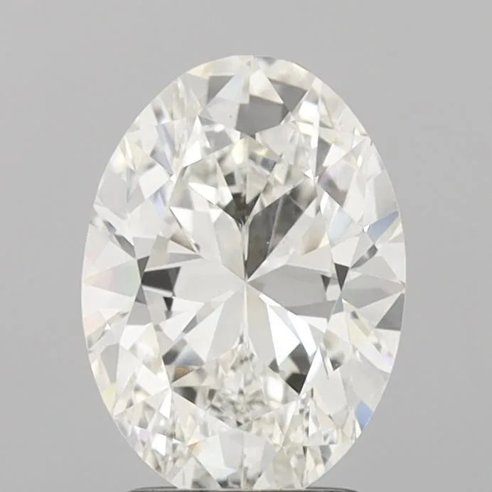 2.13ct Oval Lab Grown Diamond (Colour G, Clarity VVS2, IGI Certified)
