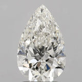 2.13ct Pear Lab Grown Diamond (Colour G, Clarity VS1, IGI Certified)