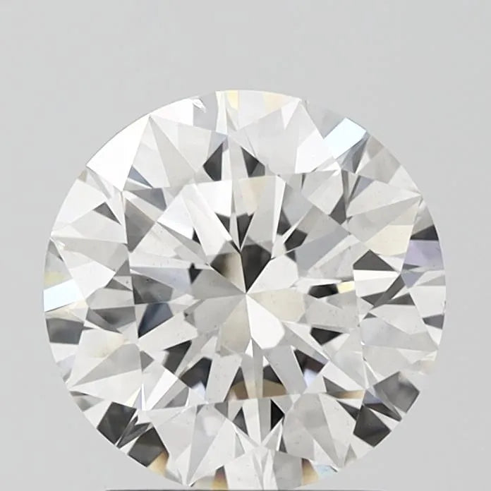 2.20ct Round Lab Grown Diamond (Colour F, Clarity SI1, Cut EX, IGI Certified)