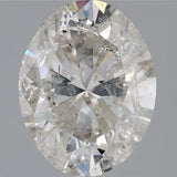 2.21ct Oval Natural Diamond (Colour I, Clarity I1, Cut VG, IGI Certified)