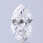 2.36ct Marquise Lab Grown Diamond (Colour E, Clarity VVS2, IGI Certified)