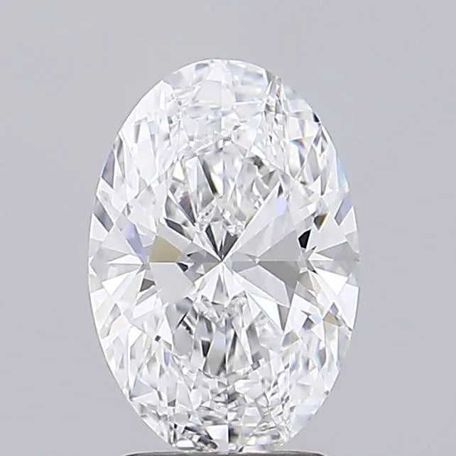 2.38ct Oval Lab Grown Diamond (Colour D, Clarity VVS2, IGI Certified)