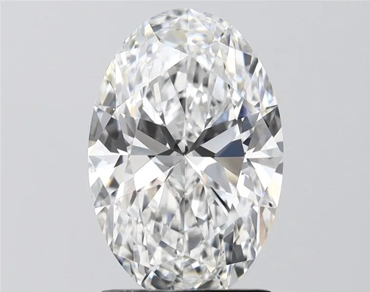 2.40ct Oval Lab Grown Diamond (Colour D, Clarity VVS2, IGI Certified)