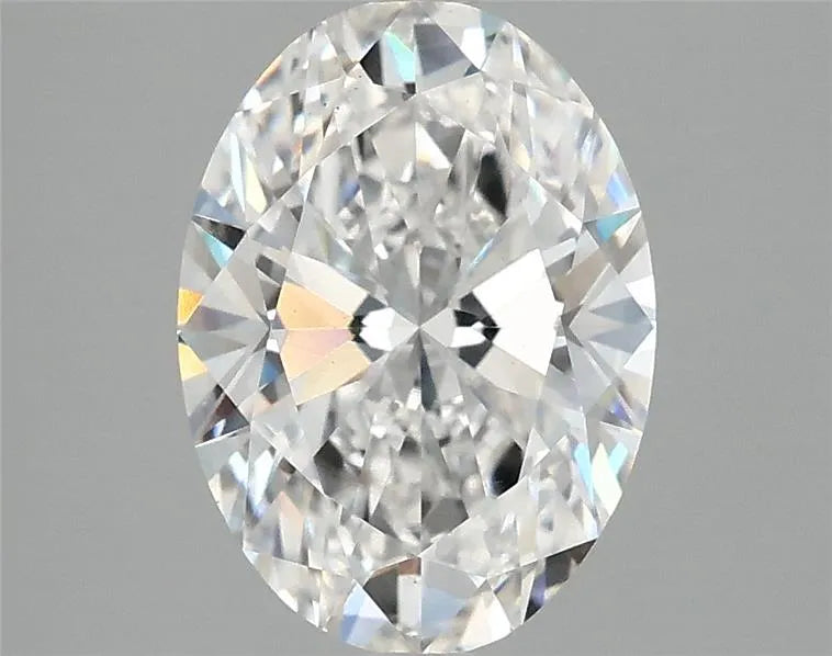 2.40ct Oval Lab Grown Diamond (Colour E, Clarity VS1, IGI Certified)