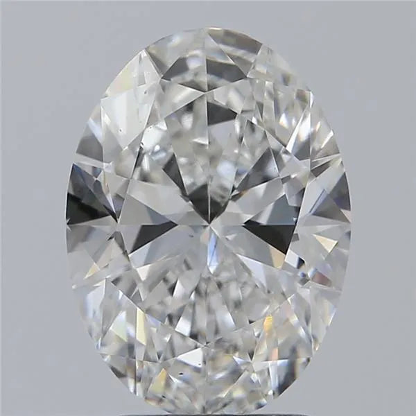 2.40ct Oval Lab Grown Diamond (Colour E, Clarity VS2, IGI Certified)