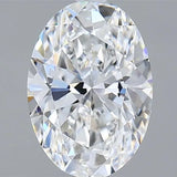 2.40ct Oval Lab Grown Diamond (Colour E, Clarity VVS1, IGI Certified)