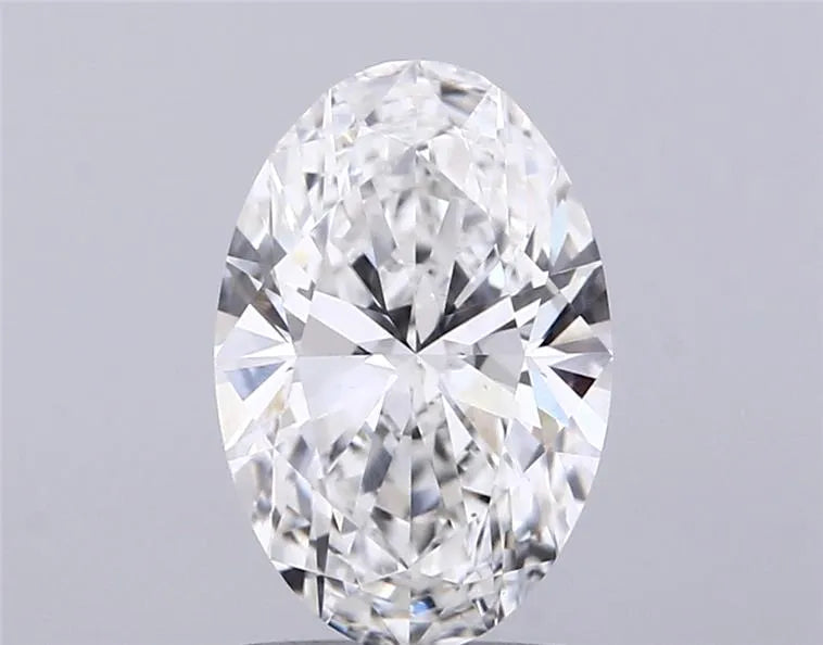 2.40ct Oval Lab Grown Diamond (Colour G, Clarity VVS2, IGI Certified)
