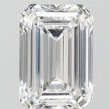 2.42ct Emerald Lab Grown Diamond (Colour D, Clarity VVS2, IGI Certified)