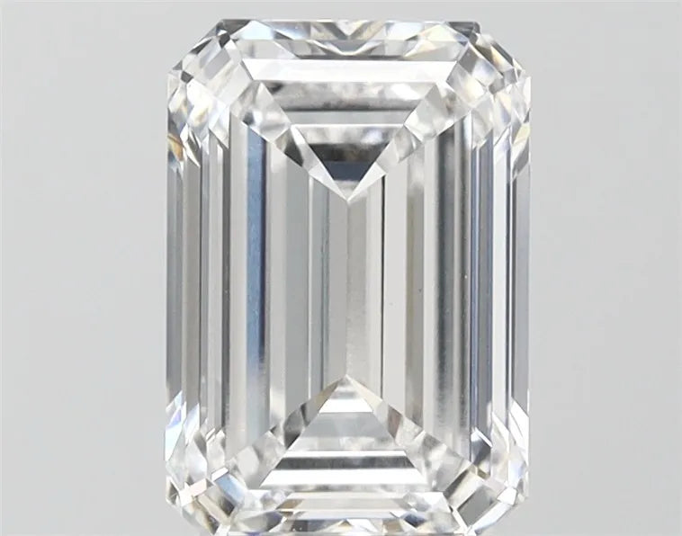 2.42ct Emerald Lab Grown Diamond (Colour D, Clarity VVS2, IGI Certified)