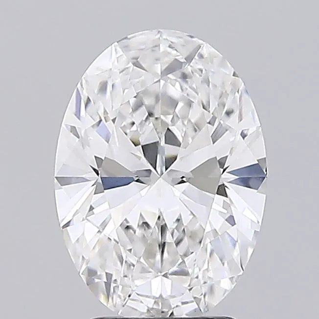 2.42ct Oval Lab Grown Diamond (Colour E, Clarity VVS2, IGI Certified)