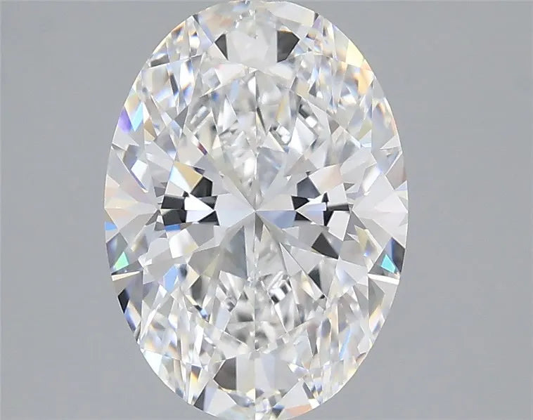 2.43ct Oval Lab Grown Diamond (Colour D, Clarity VVS2, IGI Certified)