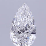 2.43ct Pear Lab Grown Diamond (Colour D, Clarity VVS2, IGI Certified)