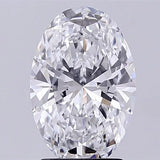2.44ct Oval Lab Grown Diamond (Colour D, Clarity VS1, IGI Certified)