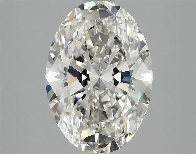 2.44ct Oval Lab Grown Diamond (Colour G, Clarity VVS2, IGI Certified)