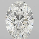 2.45ct Oval Lab Grown Diamond (Colour F, Clarity VVS2, IGI Certified)