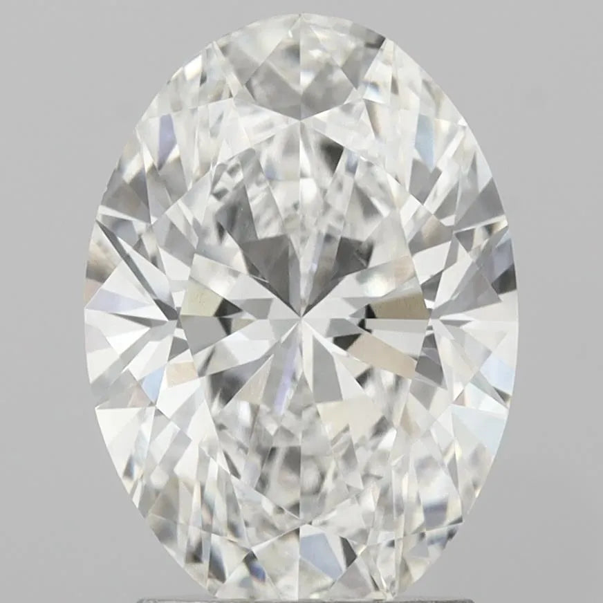 2.45ct Oval Lab Grown Diamond (Colour F, Clarity VVS2, IGI Certified)