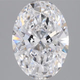 2.46ct Oval Lab Grown Diamond (Colour D, Clarity VVS1, IGI Certified)