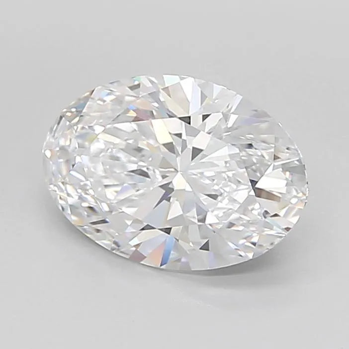 2.47ct Oval Lab Grown Diamond (Colour D, Clarity VVS1, Cut EX, IGI Certified)