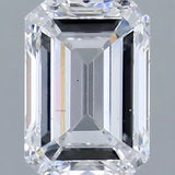 2.50ct Emerald Lab Grown Diamond (Colour D, Clarity VS2, IGI Certified)