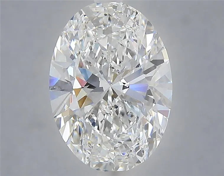 2.50ct Oval Lab Grown Diamond (Colour D, Clarity VS2, Uncertified)