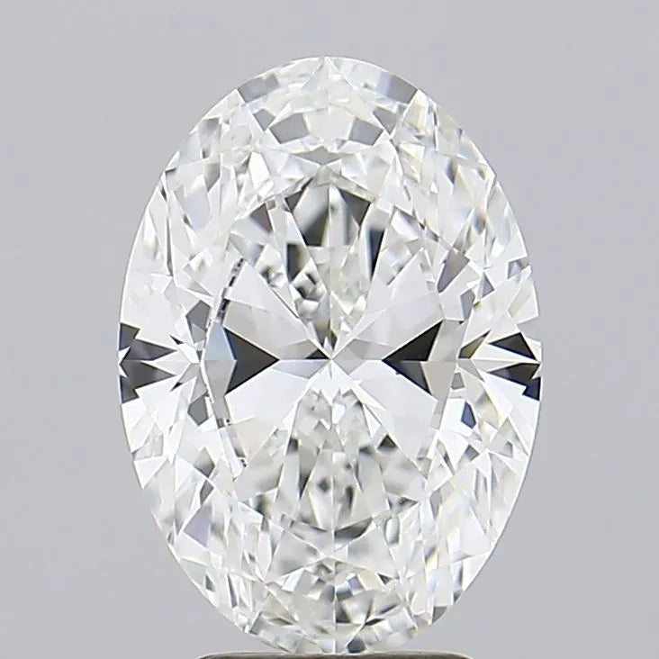 2.50ct Oval Lab Grown Diamond (Colour E, Clarity VVS1, IGI Certified)