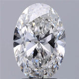 2.50ct Oval Lab Grown Diamond (Colour F, Clarity VS1, IGI Certified)