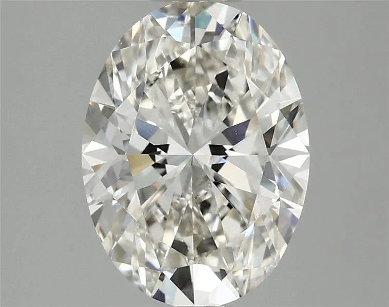 2.50ct Oval Lab Grown Diamond (Colour H, Clarity VVS2, IGI Certified)
