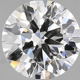 2.50ct Round Lab Grown Diamond (Colour G, Clarity VS1, Cut EX, IGI Certified)