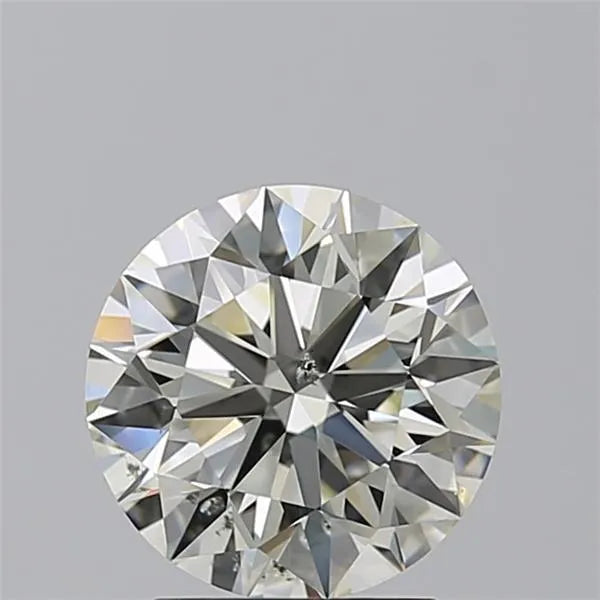 2.50ct Round Natural Diamond (Colour J, Clarity SI1, Cut EX, IGI Certified)