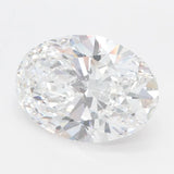 2.51ct Oval Lab Grown Diamond (Colour D, Clarity VVS1, IGI Certified)