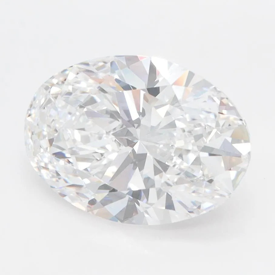 2.51ct Oval Lab Grown Diamond (Colour D, Clarity VVS1, IGI Certified)