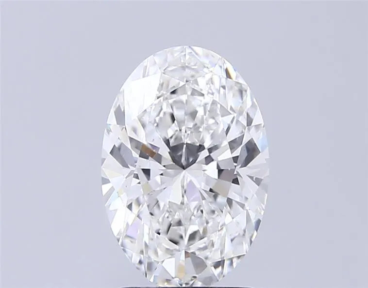 2.51ct Oval Lab Grown Diamond (Colour E, Clarity VS2, IGI Certified)